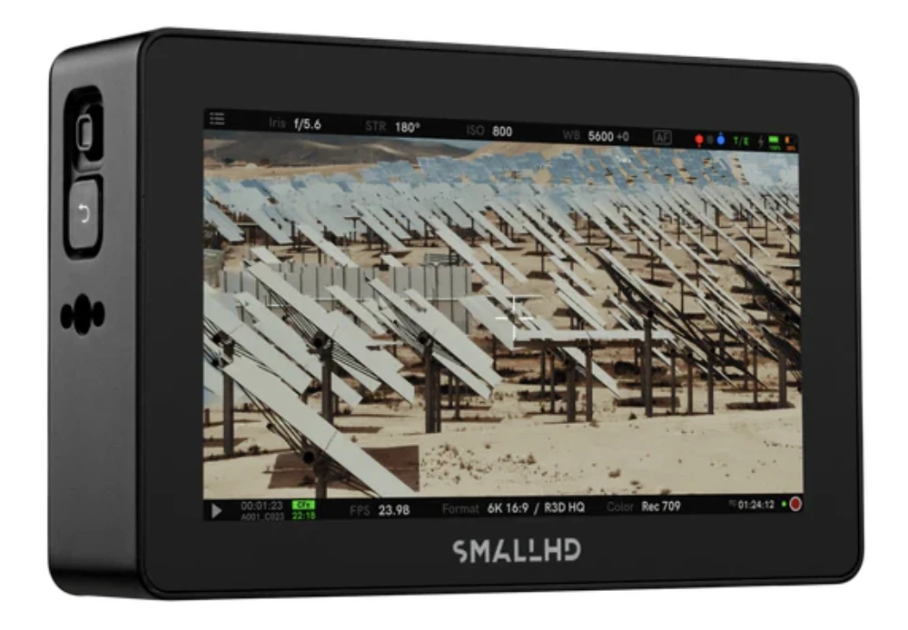 Noleggio SmallHD Cine 5” con controllo software RED a Milano